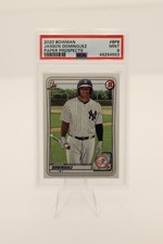 2020 Jasson Dominguez Bowman Paper Prospects BP8 PSA MINT 9 Baseball Card 