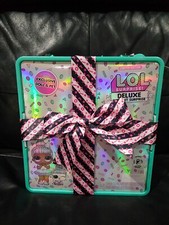 LOL Surprise Deluxe Present TEAL Limited Edition Gift Box Set Sprinkles Presents