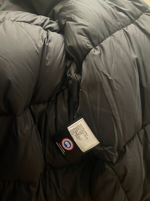 Authentic Canada Goose Men's Black 4074M R Hooded Banff Parka 2XL