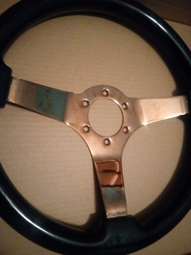 forever sharp steering wheel 14 Rose Gold And Black - Picture 5 of 8