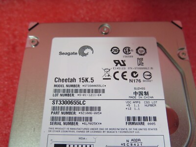 ST3300655LC Seagate Cheetah 15K 300GB Internal 3.5