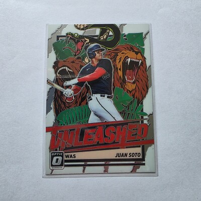 2021 Juan Soto Panini Donruss Optic Baseball - Unleashed Washington #UNL7