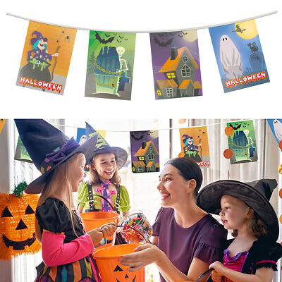 33ft-400ft Halloween Wimpel Kostüm Party Dekoration Girlande Banner Lot