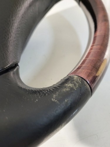 BMW E39 Steering wheel, wood, MUSCHELAHORN 32306756414 61316922854 61316903396 - Picture 6 of 11