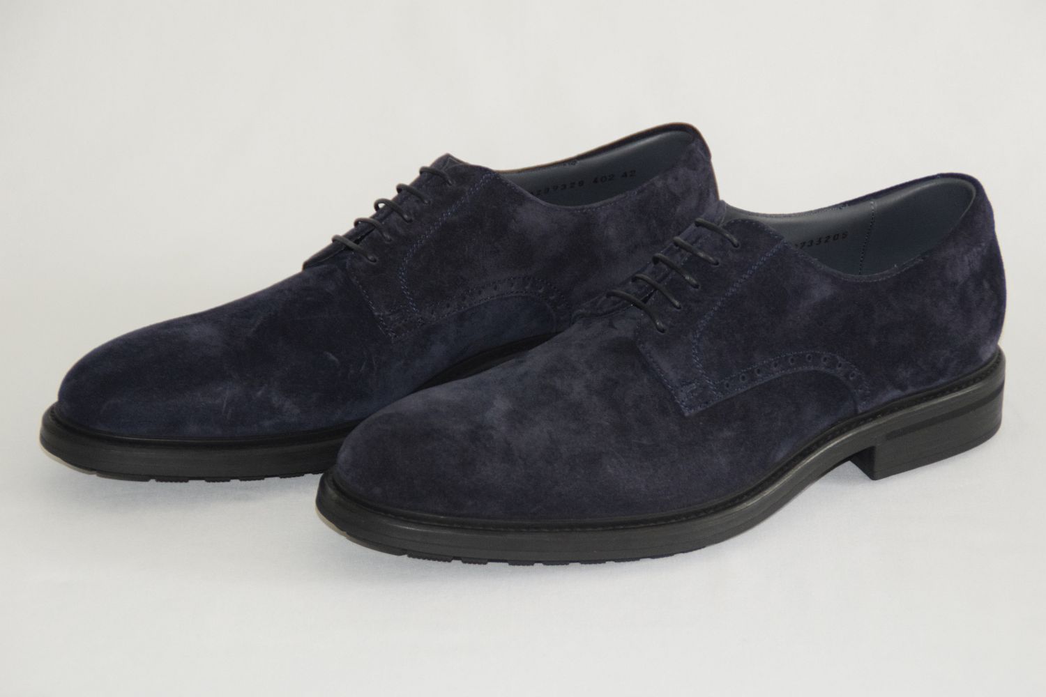 SAOLA Scarpe eleganti HUGO BOSS modello Warseo S taglia 42 US 9 Made in Italy blu scuro