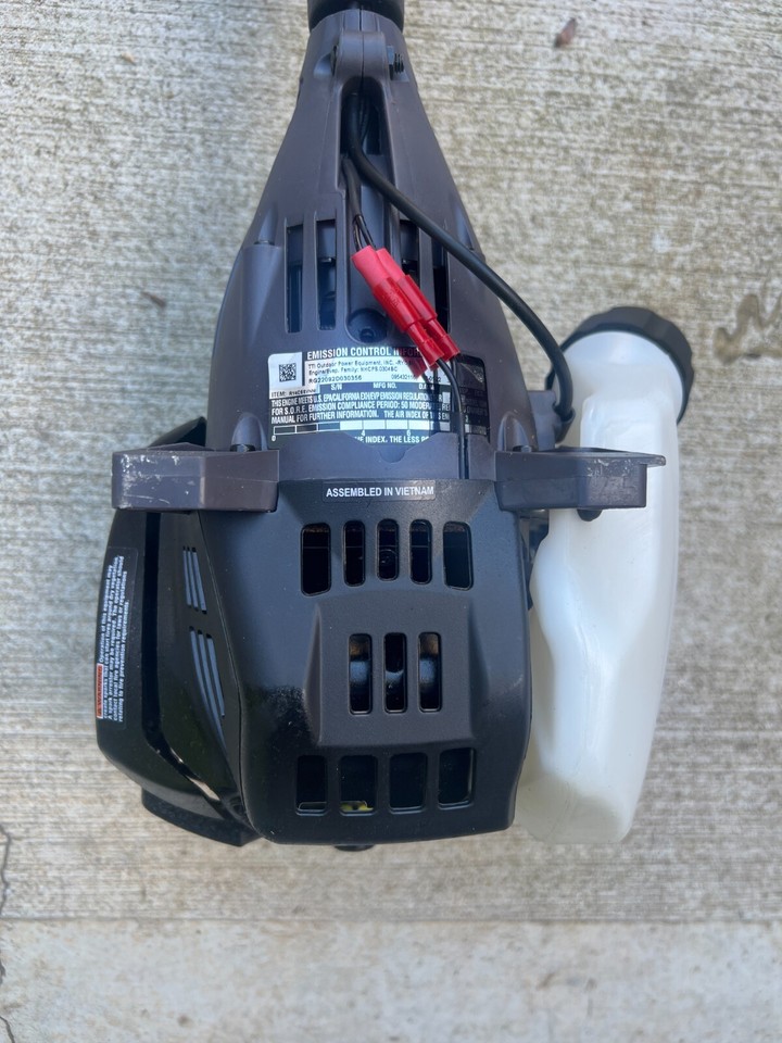 Ryobi 4 Cycle Gas Power Head Untested Pull Cord Stuck eBay