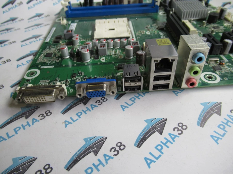 HP AAHD2-HY 1.03 AMD Hudson-D2 Fch 2x DDR3 RAM FM1 Micro ATX Mainboard - Image 2 of 2