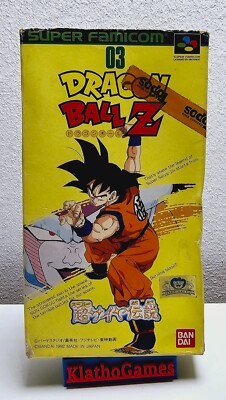 Super Famicom Dragon Ball Z: Chou Saiya Densetsu  OVP+Anl. | Japan Import  D105