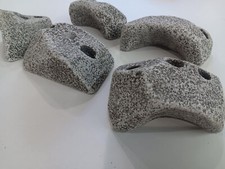 5 XL KIDS BOLT ON ROCK CLIMBING HOLDS WITHout HARDWARE. Made in the USA.