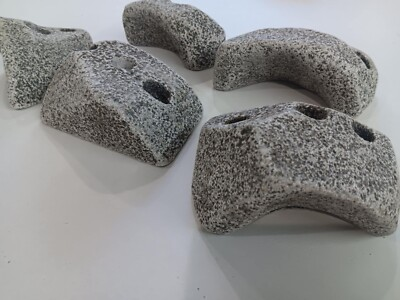 #ad 5 XL KIDS BOLT ON ROCK CLIMBING HOLDS WITHout HARDWARE. Made in the USA. $24.99