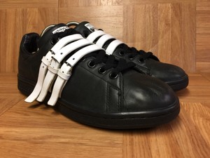 raf simons shoes black