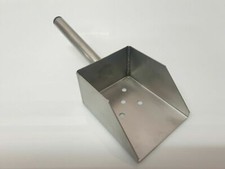 Chip Scoop - Stainless 8oz- Heavy Duty, Hygienic and Durable. Quality UK Made.
