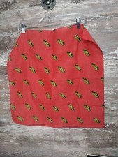 Vintage Jose Cuervo Tequila Bandana/Head Scarf, Red Yellow  Black 1991 EUC