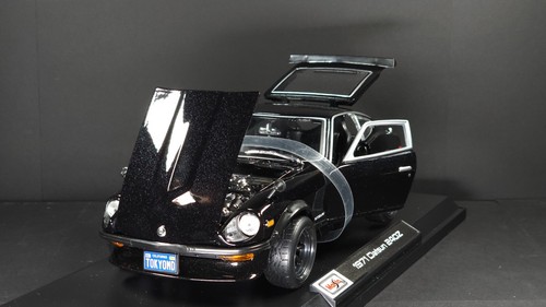 1971 Datsun 240z Black Maisto 1:18 New Rare Special Edition - Picture 2 of 16