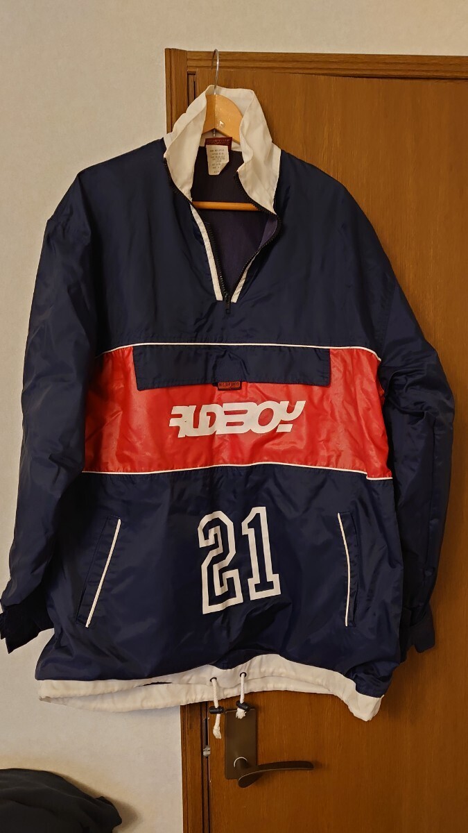 Nylon jacket made in the USA about 3L big size blouson vintage