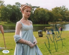 Phoebe Dynevor Bridgerton Autographed Signed 8x10 Photo ACOA