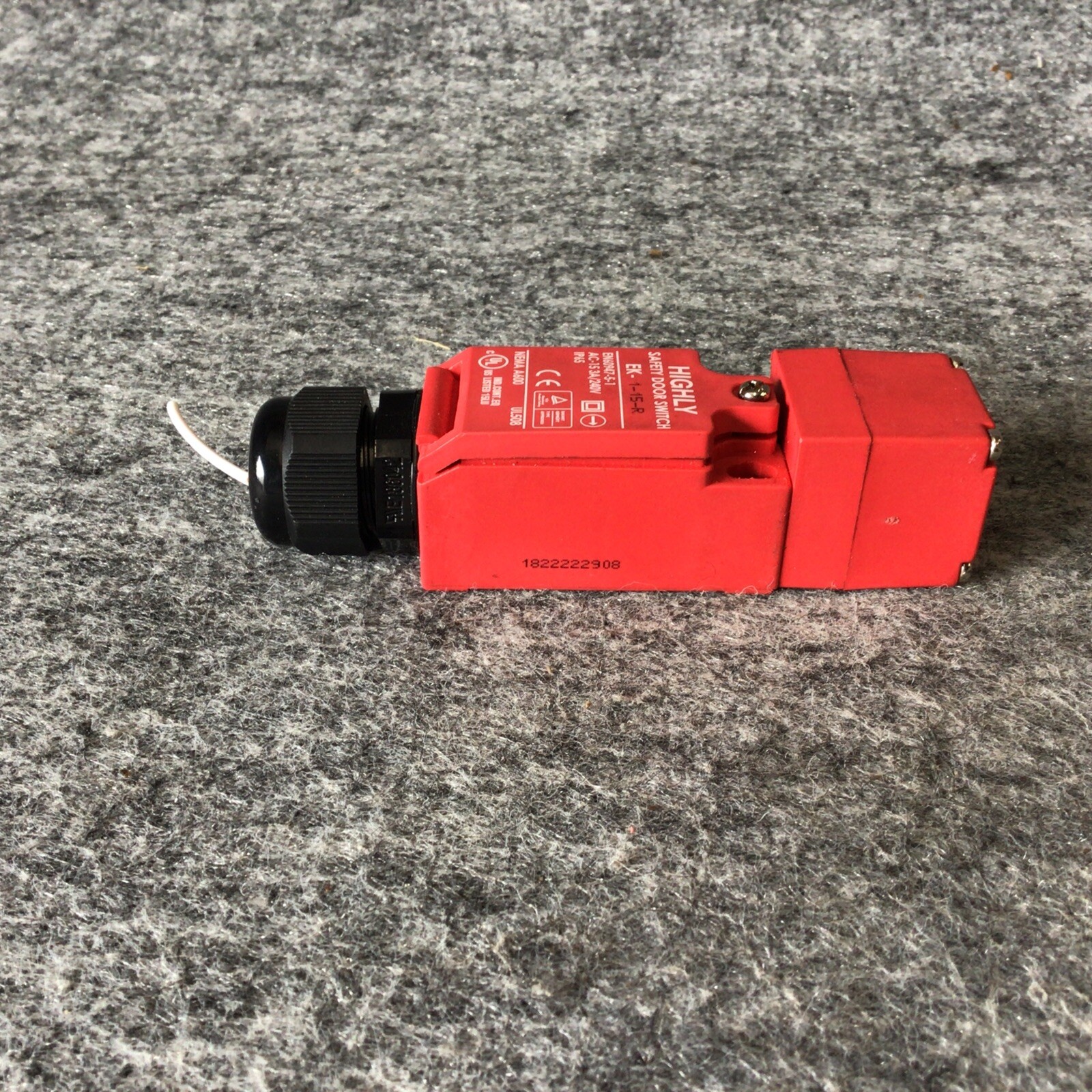 Highly Electric EK115R Safety Door Limit Switch ( Missing Key ) eBay