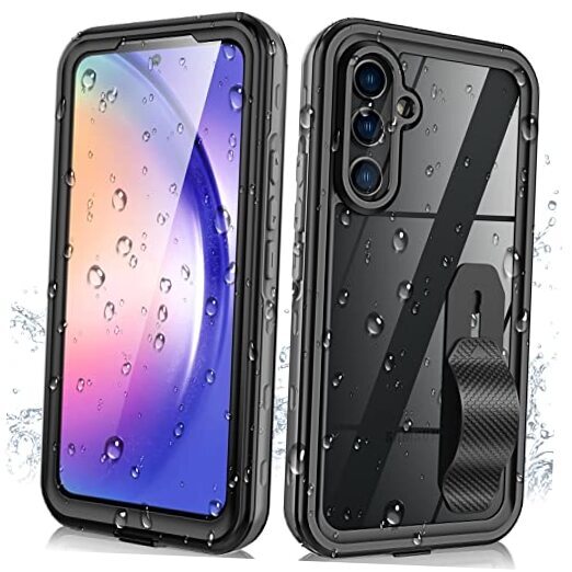 for Galaxy A54 5G Phone Case, Waterproof Case with Built-in Screen Protector &