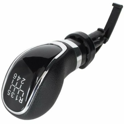Für Opel Astra J Insignia A Meriva B Zafira C Schaltknauf Schwarz / Chrom 6-Gang