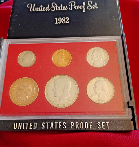 1982-S United States Proof Set In Box of Issue OGP Free Shipping | eBay