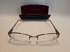 Ellen Tracy CV Designer Eyeglasses Cannes Brown 50-17-130 Flex Hinges