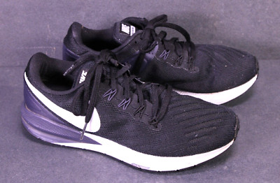 Nike Sneaker Air Zoom Structure 22 Damen Sportschuhe Gr. 40 schwarz weiß  S328