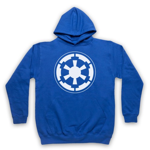 STAR WARS GALACTIC EMPIRE LOGO SCI FI FILM SYMBOL ICON ADULTS UNISEX HOODIE - Picture 3 of 20