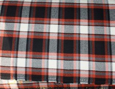 Carla Check Cloth Seat Material for Recaro Ford Capri 3.0S