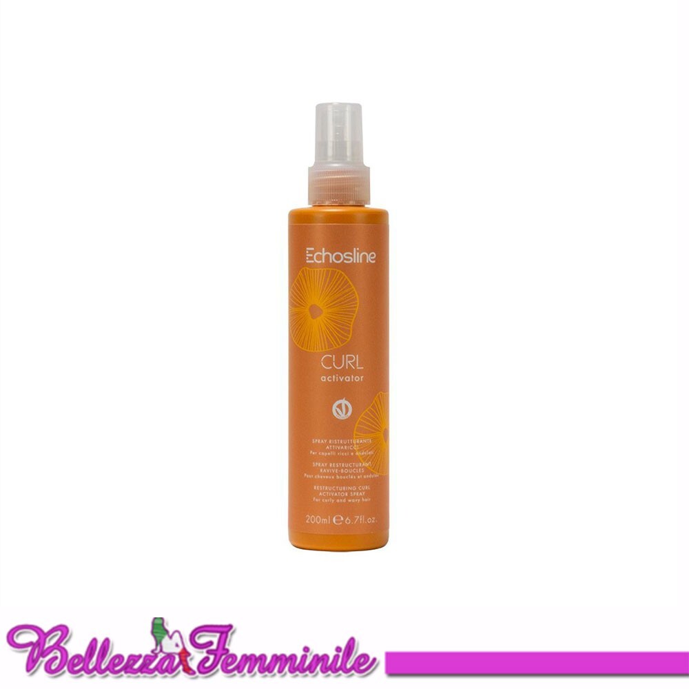 Spray Capelli Ristrutturante Attiva Ricci 200ml Echosline