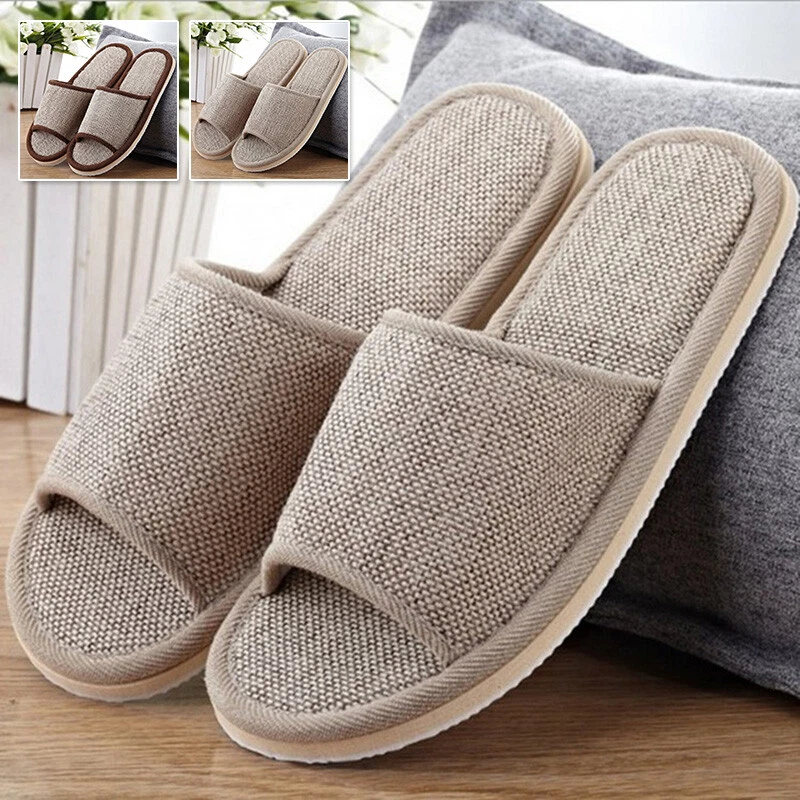 Mens Womens Indoor Slippers Non slip Summer Floor Sandals House