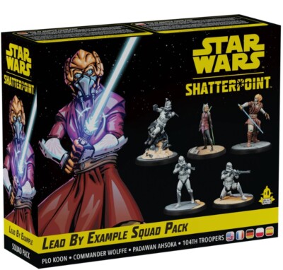 Star Wars Shatterpoint Lead by Example Squad Pack