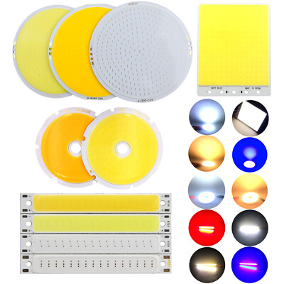 LED COB Circular Ring Chip 50W 80mm LED Panel Car Light Source Bulb DC 30V