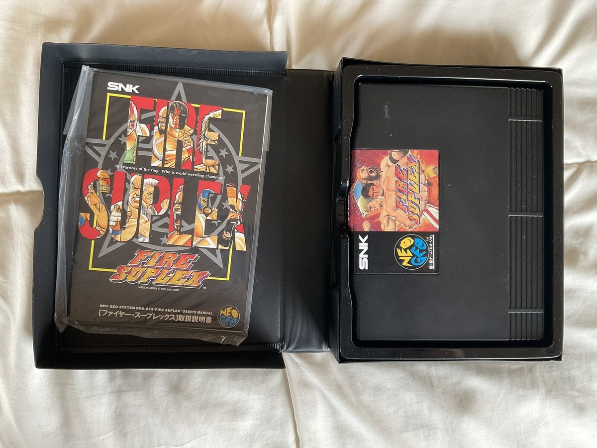 Fire Suplex Neo Geo AES Complete | eBay