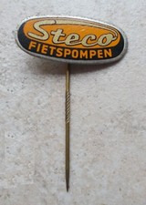 Badge épinglette Steco 1960 Cyclisme Pompe à vélo NL 1960