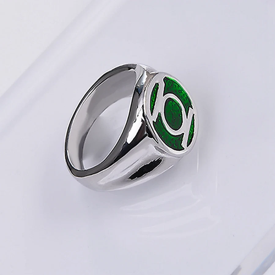 Green Lantern DC Comics Ring Band Superhero Jewelry Alan Scott - Image 4 of 4