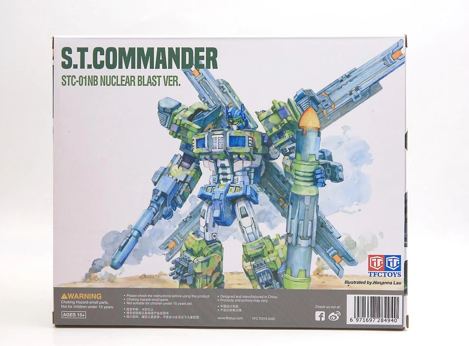 New Transformation toys TFC toys STC-01NB S.T.Commander Nuclear Blast Ver.MISB - Image 3 of 3