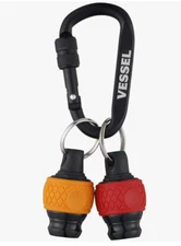 Vessel QB-22K2RY Ball Grip Quick Catcher, Set of 2 (Red/Yellow) New From Japan