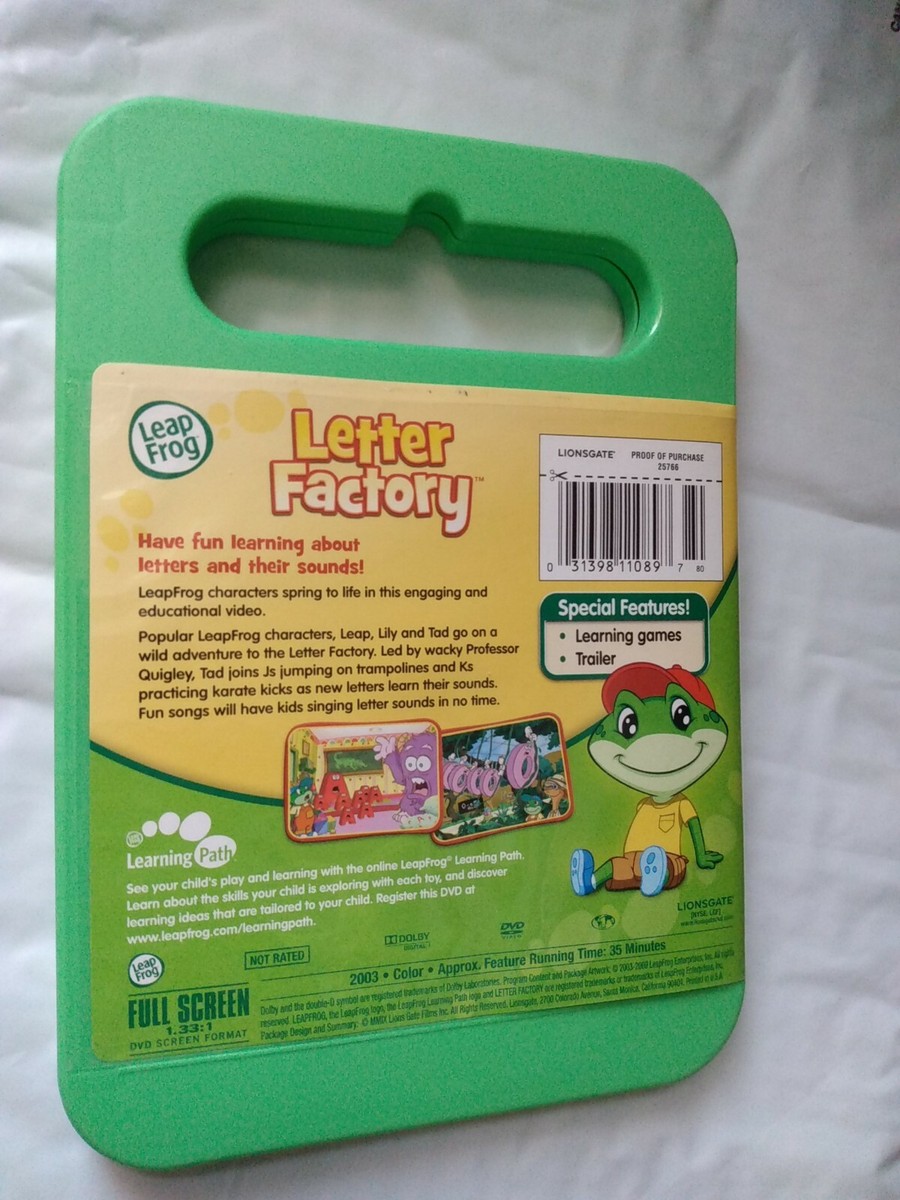 Leap Frog Letter Factory Early Reading Skills (DVD