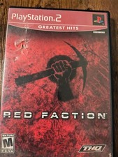 Red Faction (Sony Playstation 2, PS2) Complete CIB - Tested!