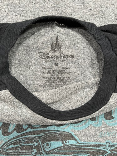 Disney Parks Cars Land Radiator Springs Customs Baseball T-shirt Adult Medium - Picture 4 of 4