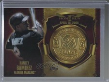 2015 Topps Update First Home Run Medallions Hanley Ramirez #FHRM-21 0l2