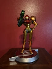 First4Figures Metroid Prime 2 Echoes Varia Suit Samus Exclusive Edition W/box