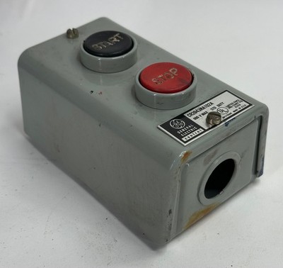 GE General Electric Push Button Start Stop Station  (6728)