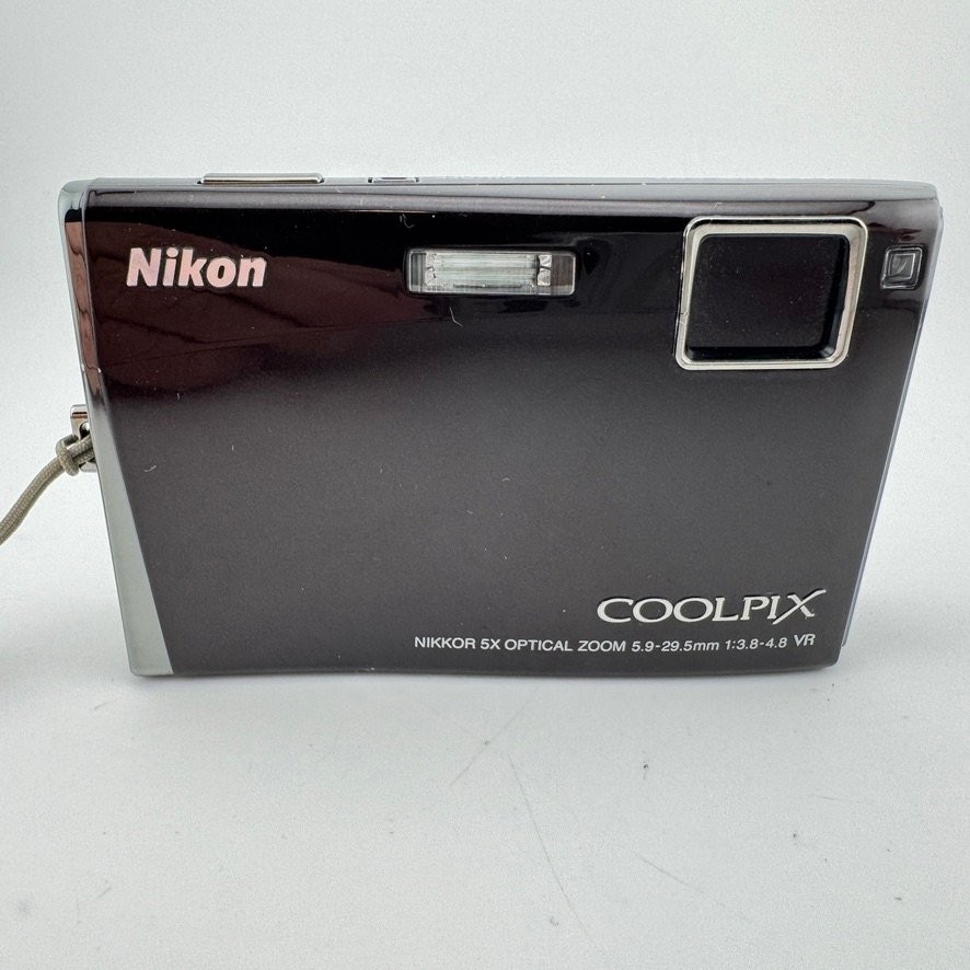 Nikon COOLPIX S60 Digital Camera 5x Optical Zoom Black Kit | eBay