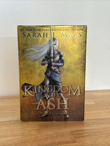 Kingdom of Ash (A Throne of Glass) by Sarah J. Maas (2018, Hardcover, 1st Print)