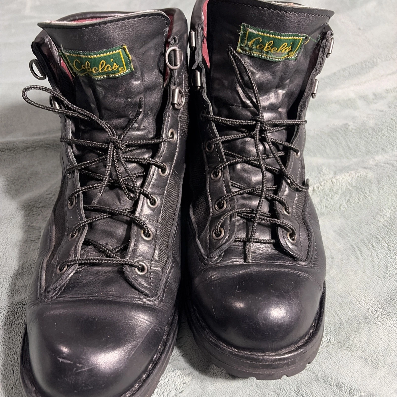 Danner X Cabelas hiking black leather boots US SZ12