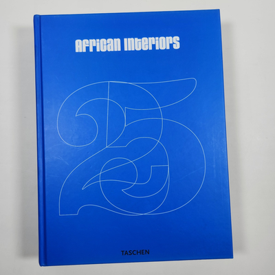 【新品未開封】African Interiors TASCHEN 25周年記念 African Interiors Taschen 25th Anniversary Architecture Design