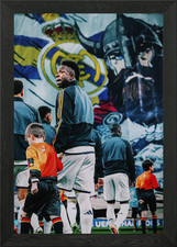 The Future Vinicius Junior Framed Wall Art Poster Canvas Print Picture