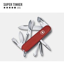 Victorinox Super Tinker Red Swiss Army Knife Multi Tool 