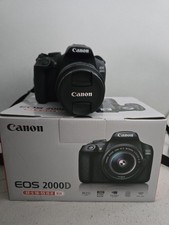 Canon EOS 2000D 24.1MP DSLR-Kamera -18-55mm Objektiv, 64GB SD Karte